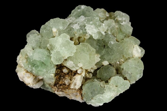 Fluorite with Manganese Inclusions on Quartz - Arizona #133657